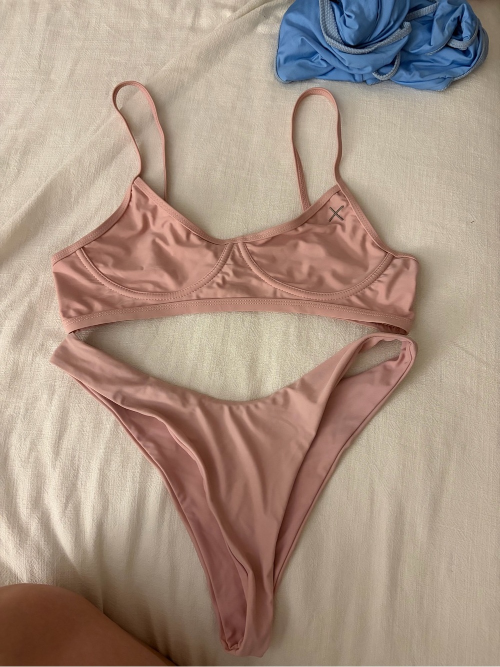 Boutine LA Mauve Blush Two-Piece Bikini Set